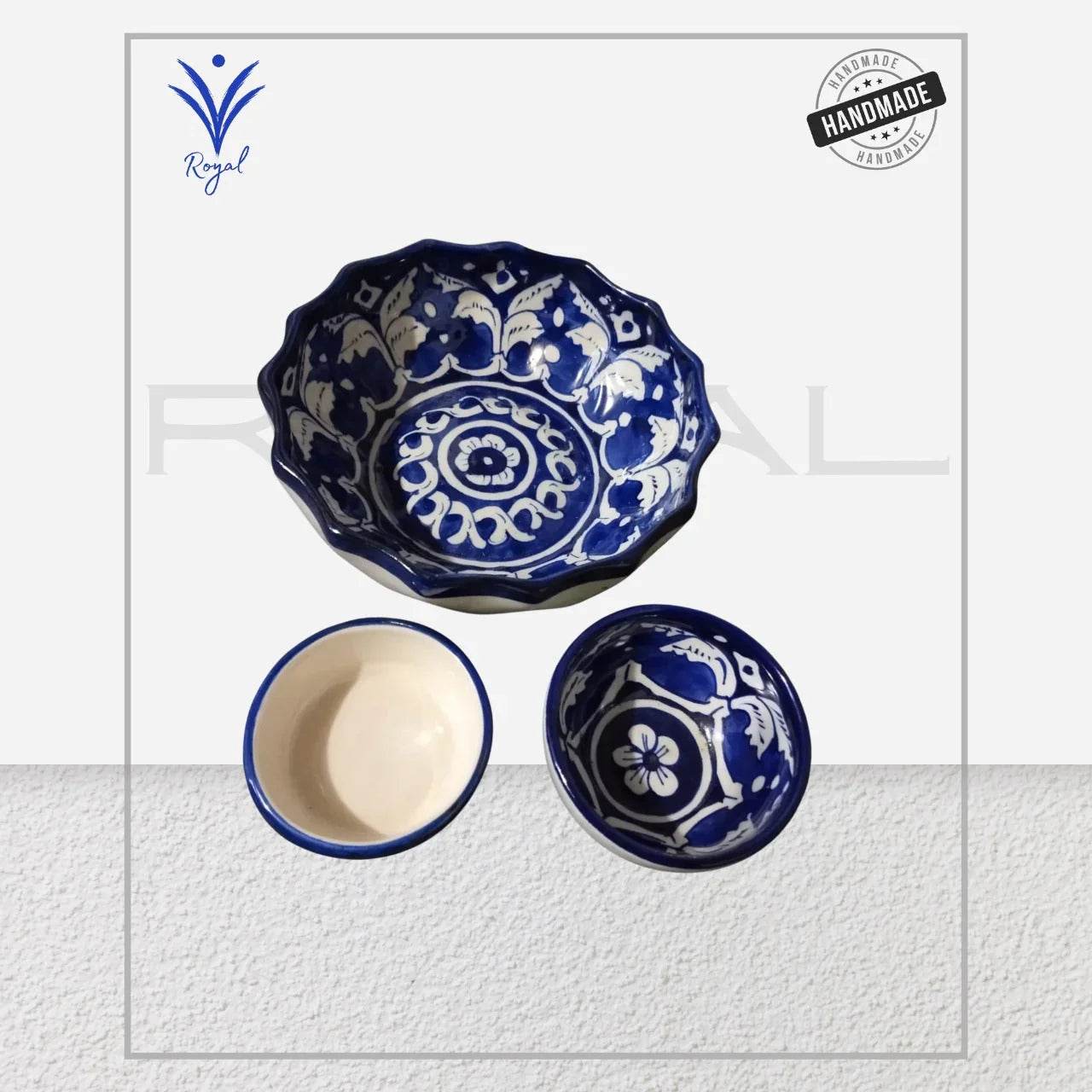 Chatni Piyala Set โ Bowls Royal Haritage Artisan